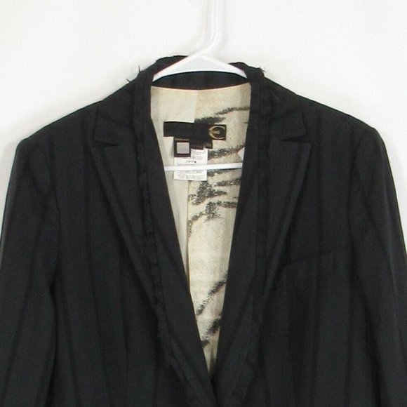 Gray JUST CAVALLI blazer jacketblazer 14 - Picture 2 of 4